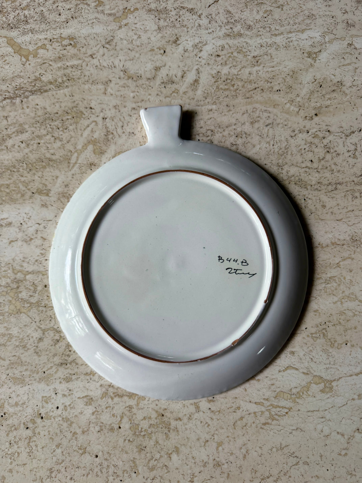 Vintage Ceramic Pottery Fish Plate by Aldo Londi for Bitossi, ca. 1950’s