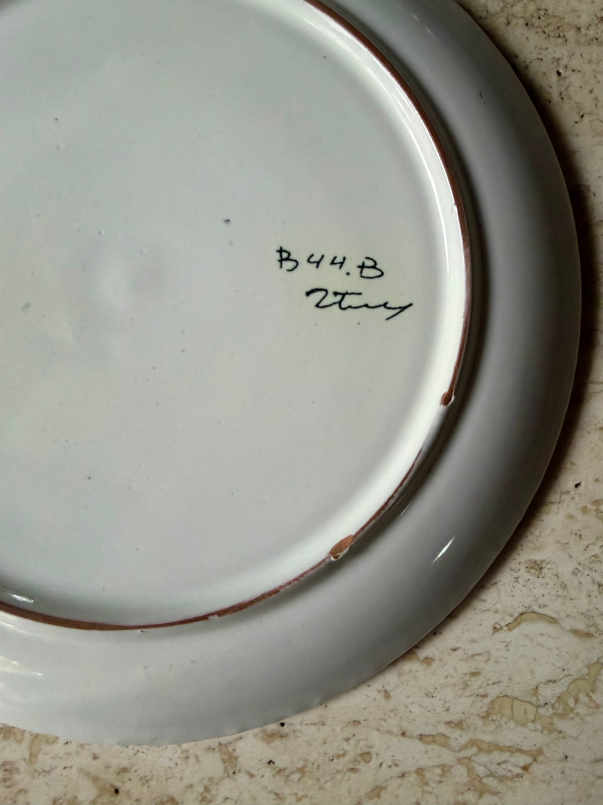 Vintage Ceramic Pottery Fish Plate by Aldo Londi for Bitossi, ca. 1950’s