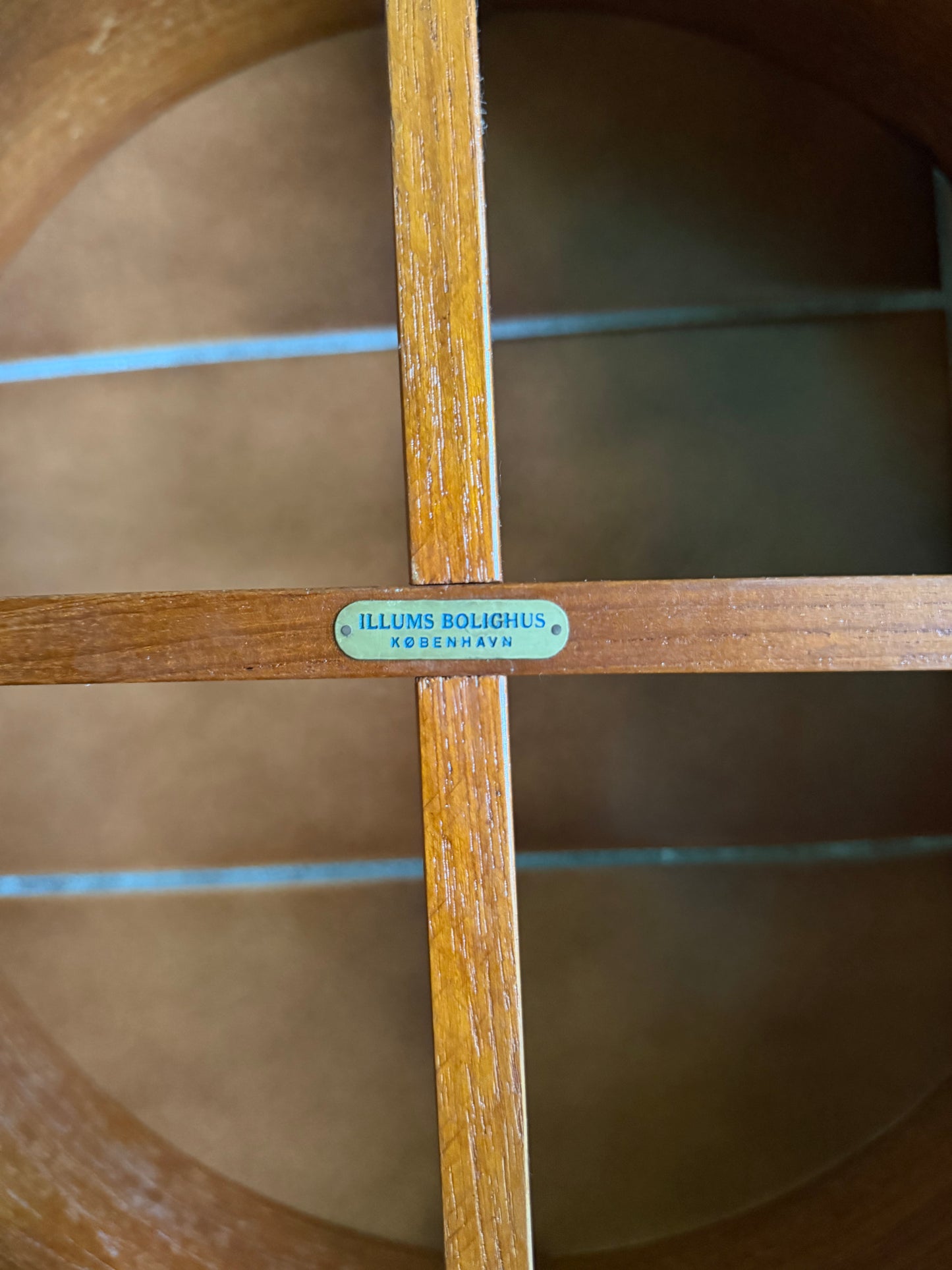1960's Danish Modern Round Teak Plant Stand with Aluminum Insert, Illums Bolighus, Denmark